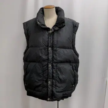 ZARA MAN 블랙 다운 베스트 L