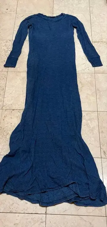 폴로 랄프로렌 티셔츠 드레스 맥시 길이 M