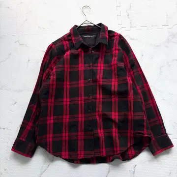 새상품급 Sunny clouds 써니클라우드 체크 3L 사이즈 긴팔