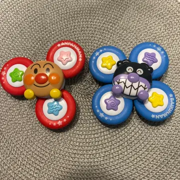 어디든 페타쿠루 뇌 발달 스피너 세트 달려라! 호빵맨