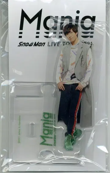 Snow Man 21년 Mania 아베 료헤이 아크릴 스탠드