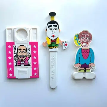 켄짱 라멘 경품 바카토노 볼펜 돋보기 시무라 켄 2개