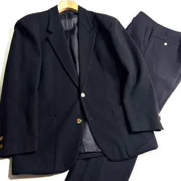 장 폴 고티에 90s 빈티지 울 셋업 블랙 L