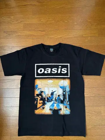 oasis T셔츠 오아시스 블랙 XL 락T셔츠