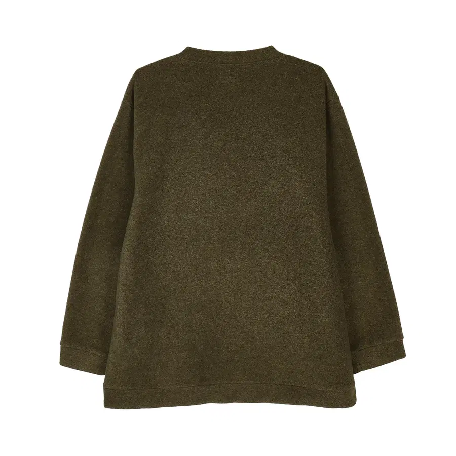 [1] Capital Reverse Fleece Big Crew Sweatshirt 卡其色
