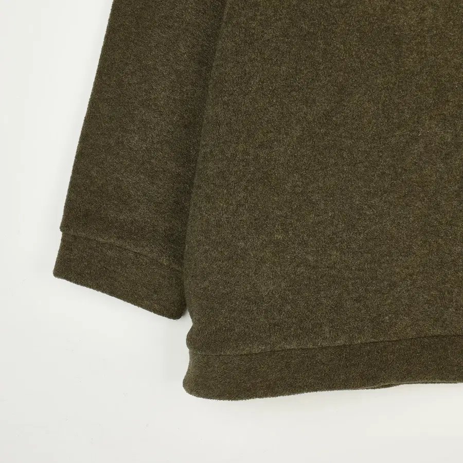 [1] Capital Reverse Fleece Big Crew Sweatshirt 卡其色