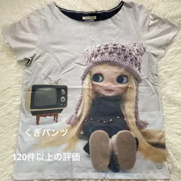 COYSEIO X BLYTHE 콜라보 T셔츠 라이트 블루 코이세이오