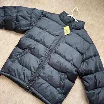 AVIREX 블랙 다운 자켓 L 사이즈