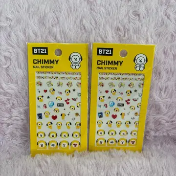 BT21 CHIMMY 네일 스티커