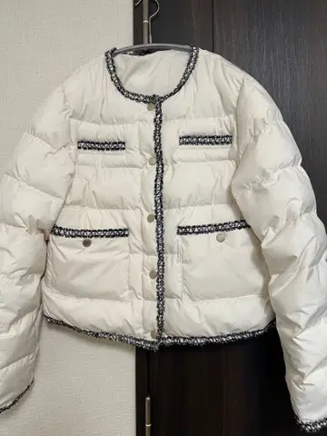 CELFORD(셀포드) 트리밍 디자인 퀼팅 재킷