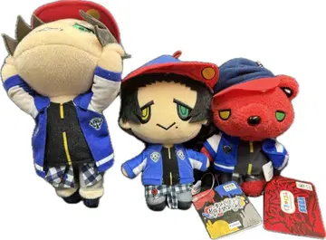 24 히프노시스 마이크 야마다 지로 누워있는 봉제 인형 외 3체 세트