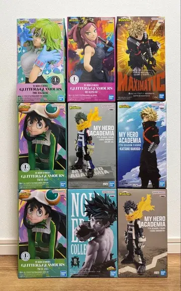나의 히어로 아카데미아 피규어 9개 세트