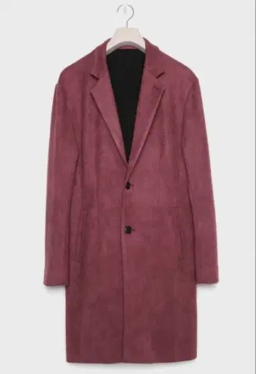 VANQUISH 체스터 코트 버건디