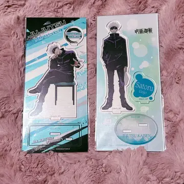 주술회전 고죠 사토루 아이스 시리즈 의자 스탠드 아크릴 스탠드