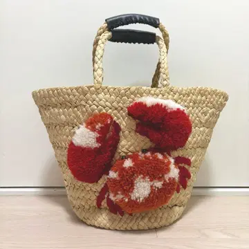 ear PAPILLONNER 이아 파피요네 캐릭터 바스켓 게 바스켓백