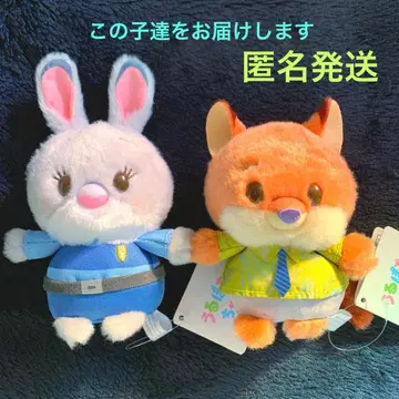 디즈니 스토어 우루포챠짱 닉 주디 주토피아