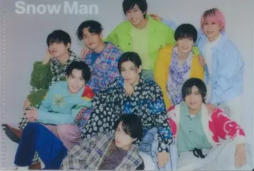 SnowMan 23년 포트레이트 시리즈 미니 클리어 파일 B