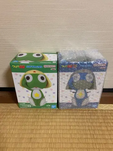 개구리 중사 케로로 도롱이 병장 피규어 세트