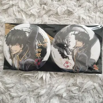 은혼 히지카타 토시로 그림자 비침 캔뱃지