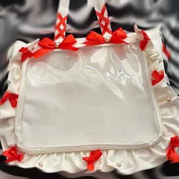 자카마트 이타백 a4 오렌지 화이트 zakkamart 프릴