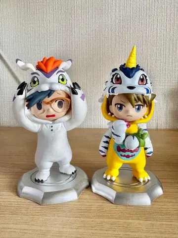 디지몬 어드벤처 야마토 죠 인형옷 피규어 2체 세트