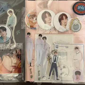 범규 아크릴 스탠드 캔뱃지