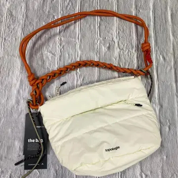 토폴로지 Topologie Besace 숄더 핸드 백 베이지