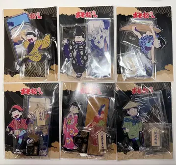 오소마츠 6쌍둥이 우키요에 세븐 인터넷 스토어 한정판 아크릴 스탠드 세트