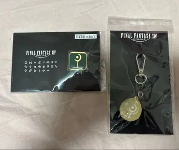 [새상품] FF14 아크릴 키링, 직업 핀 배지 화이트 메이지