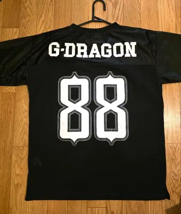 G-DRAGON 풋볼 메쉬 T셔츠 BIGBANG 서울콘