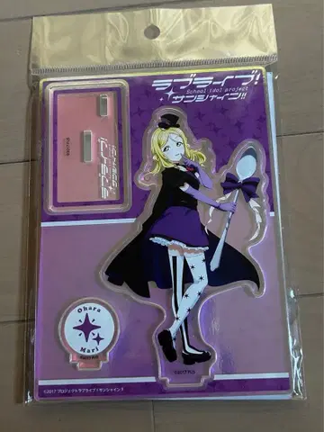 러브 라이브 선샤인 글리터 아크릴 스탠드 오하라 마리 22카레