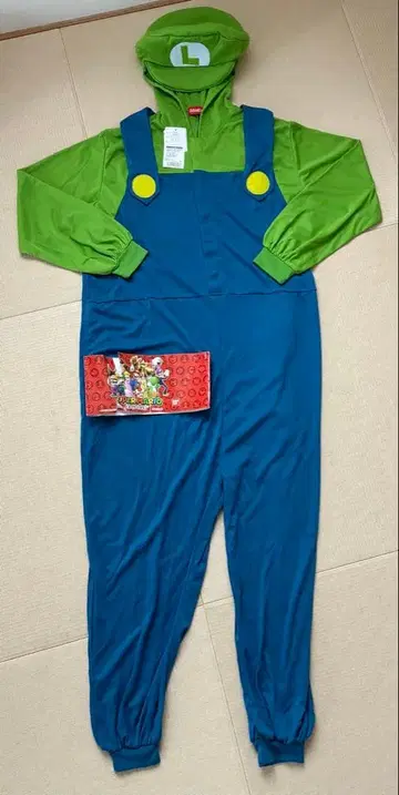 루이지 인형옷 M 사이즈