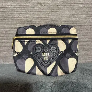 ANNA SUI 하트 무늬 파우치 립 케이스