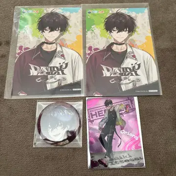 사에키 잇테츠 엽서 캔뱃지 클리어 카드