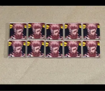 주술회전 주술회전전 아크릴 타일 스쿠나 신주쿠 10개 5개