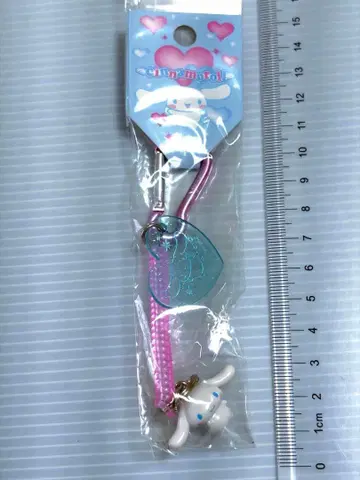 카라비너 시나모롤 시나몬 롤 헤이세이 레트로 산리오 코일 키링