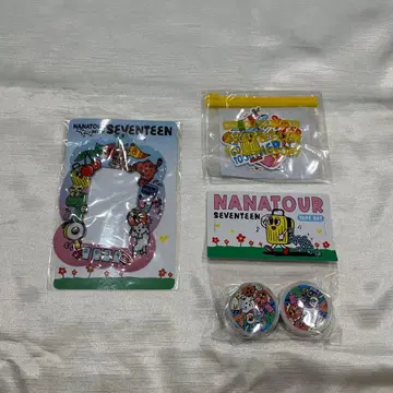 SEVENTEEN NANATOUR 스티커 포토카드 홀더 테이프