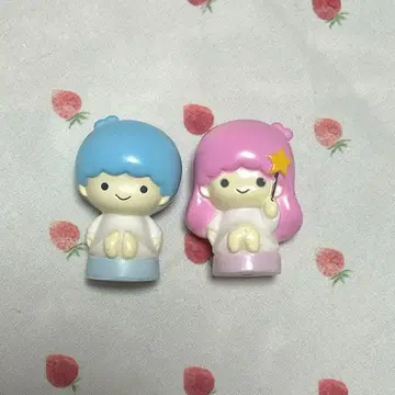 헤이세이 레트로 리틀트윈스타 미니 피규어 키키 라라 산리오