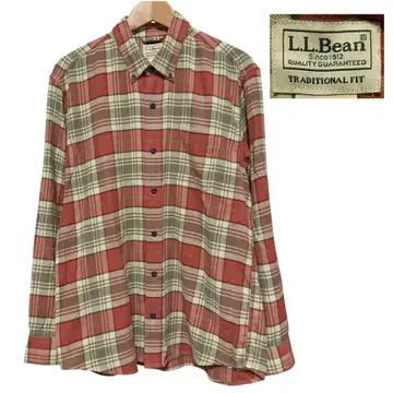 엘엘빈 체크 셔츠 플란넬 셔츠