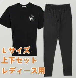 여성용 리라이브 프리미엄 셔츠 & 스패츠 상하의 세트 L 사이즈