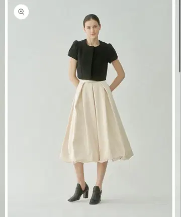 laubeblanc Arc Tuck Balloon Skirt