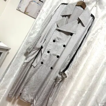 센소유니코 아라카 *주름 가공 큐프라 코트 38