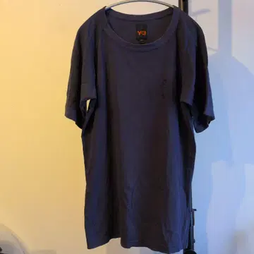 Y-3 네이비 티셔츠