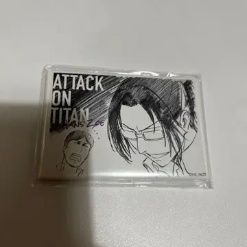 [ 미개봉품 ] 진격의 거인 한지 WIT studio 스퀘어 캔뱃지