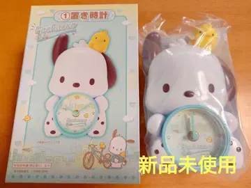 [ 미사용 새상품 ] 산리오 복권 포차코 탁상 시계