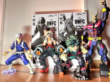 제일복권 SMSP 나의 히어로 아카데미아 D상 이차원 채색 4체 세트