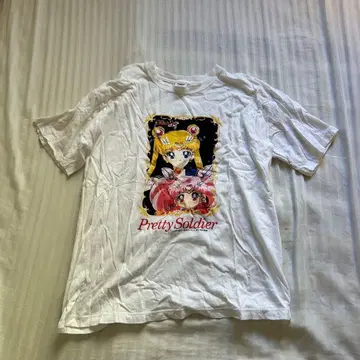 1995년 공식 90s 세일러문 티셔츠 애니메이션 티
