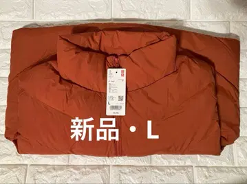 유니클로 퍼프 테크 크롭 베스트 L