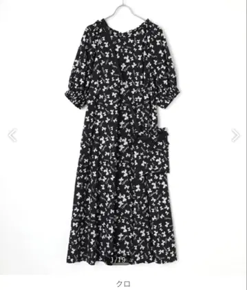 INGEBORG 로고 리본 pt 미니백 포함 원피스