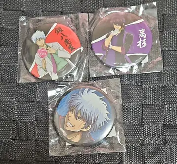 난자타운 긴파치 선생님 & 타카스기 캔뱃지